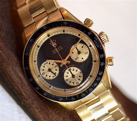 rolex 6264 gold cherry logo|Rolex Daytona Paul Newman 6264 .